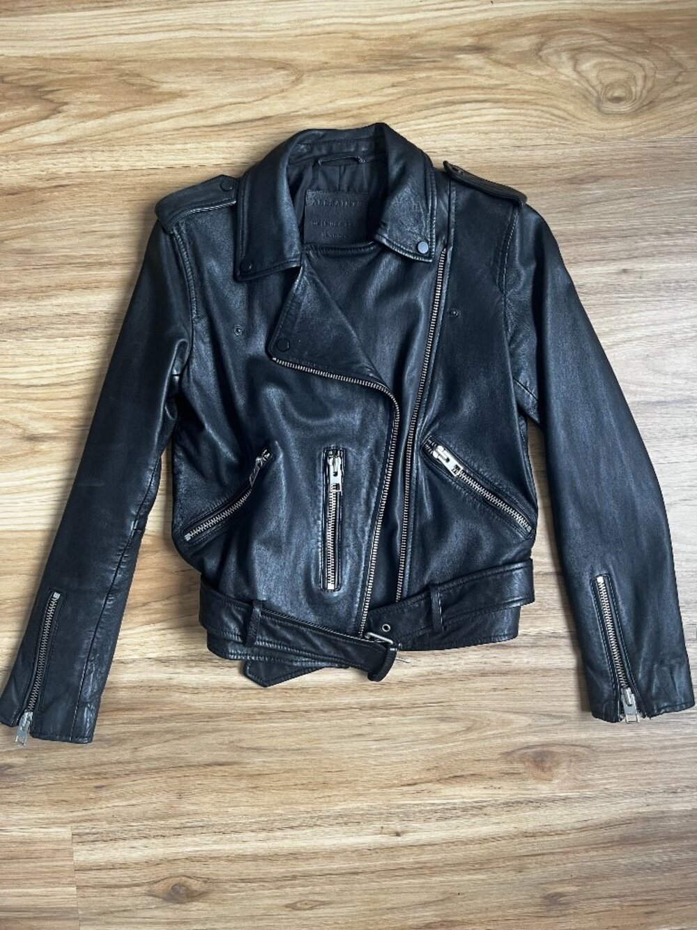 ALLSAINTS Balfern Leather Biker Jacket